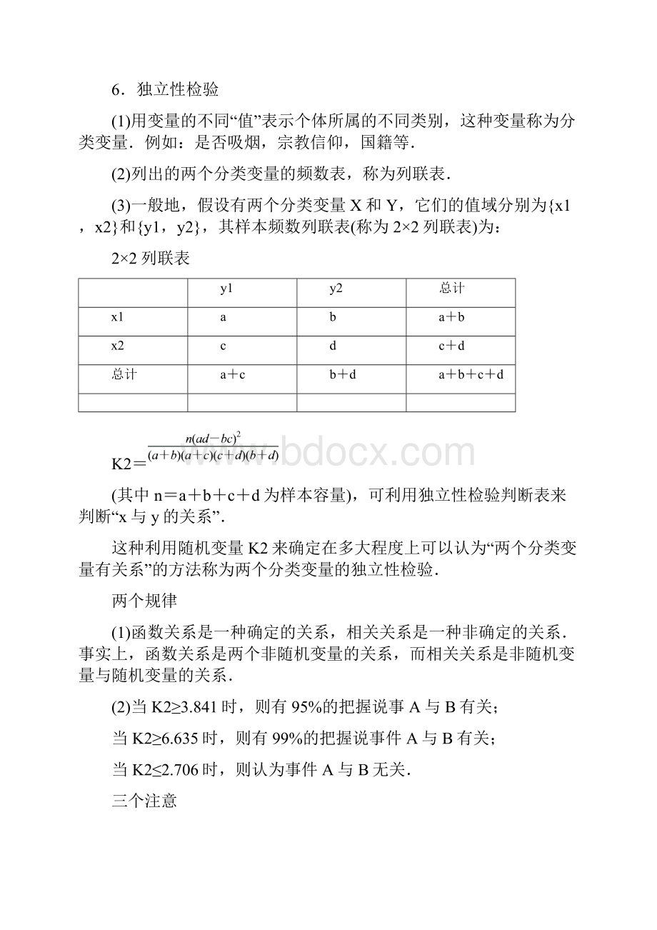 第3讲 变量间的相关关系与统计案例.docx_第3页