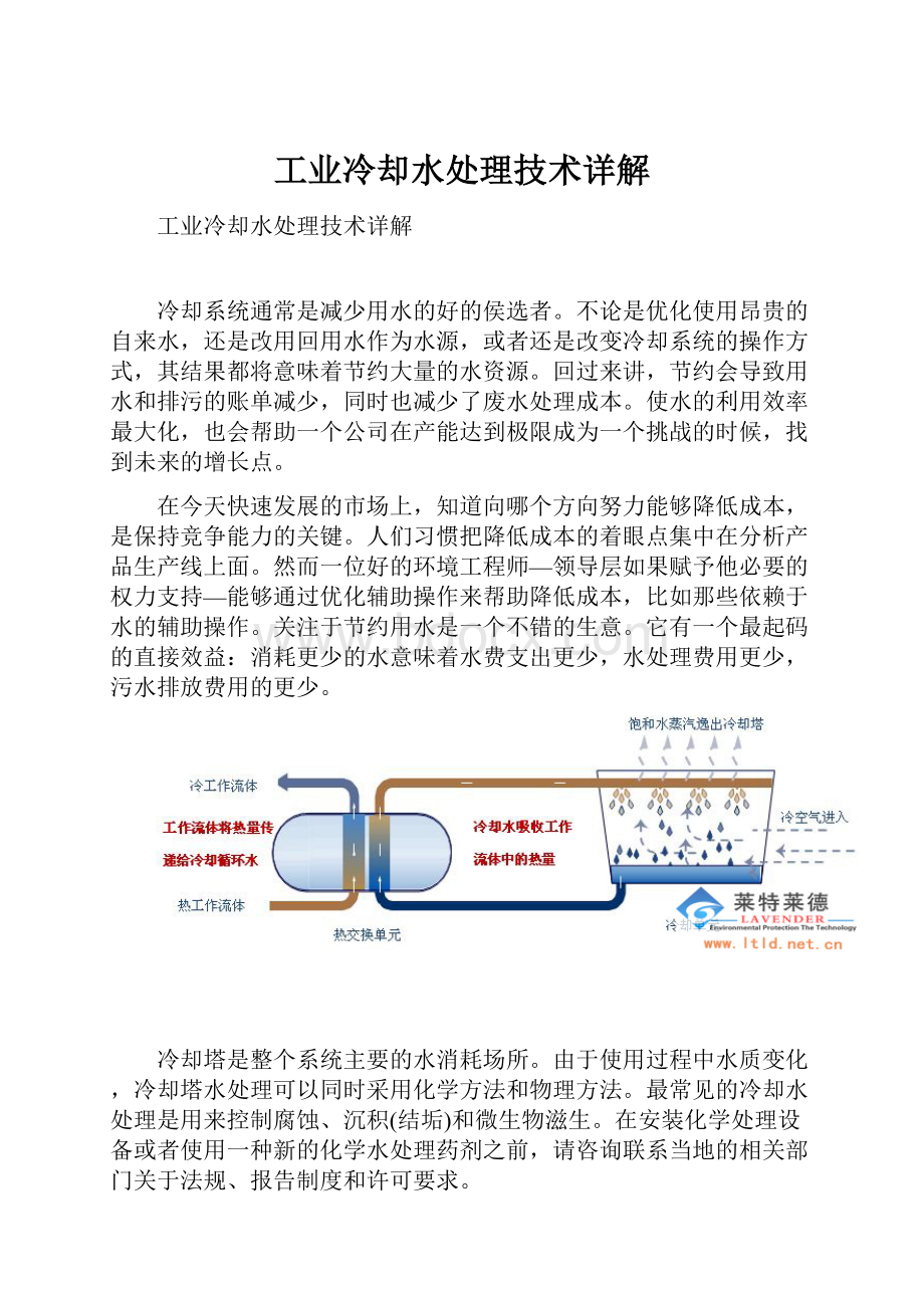 工业冷却水处理技术详解.docx