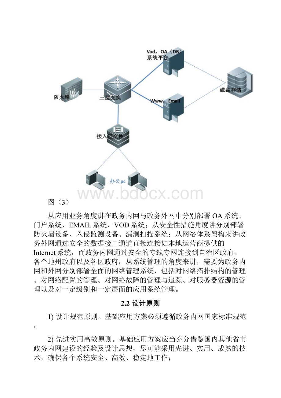 自治区农业厅政务内网 设计方案.docx_第3页