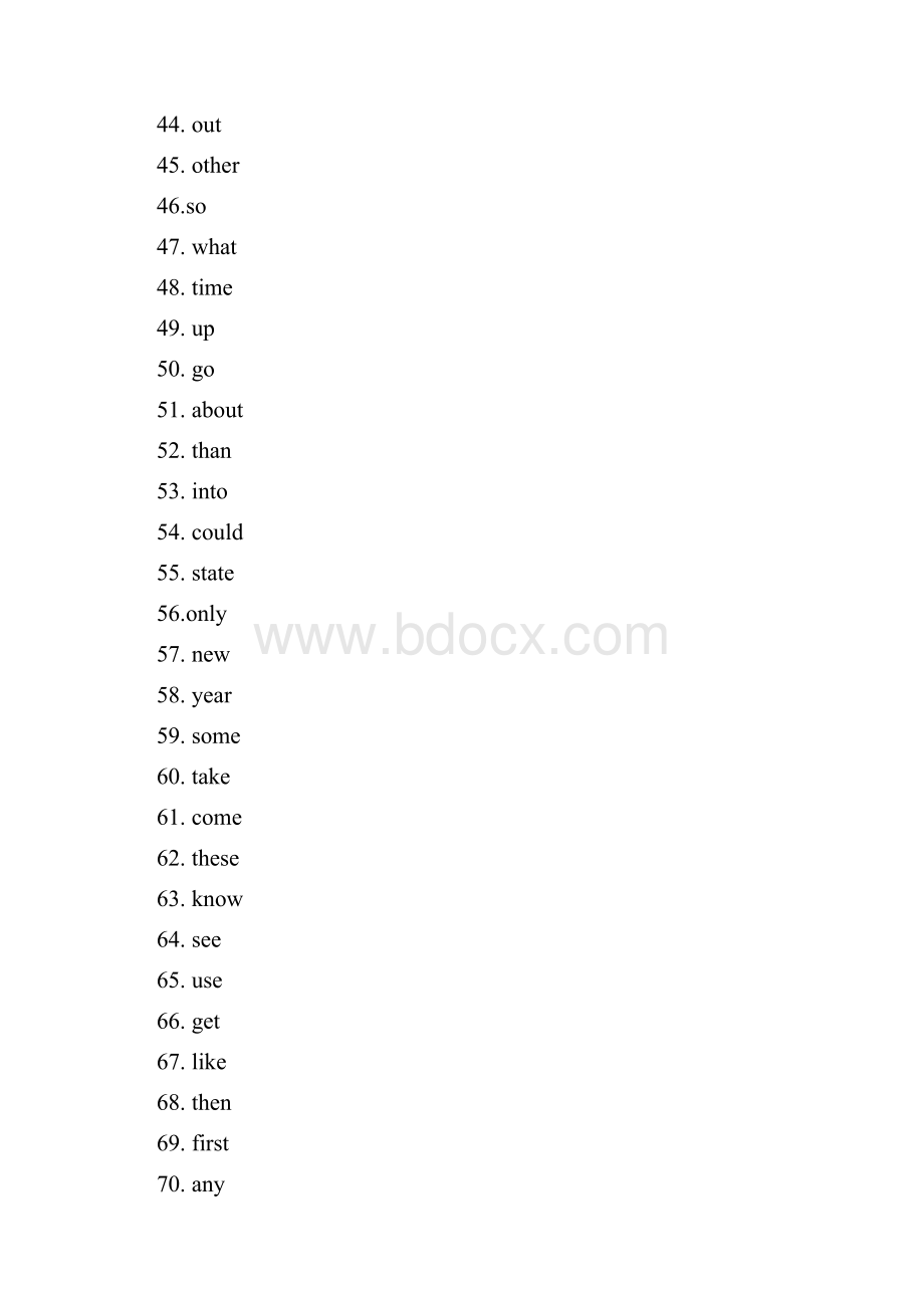 日常生活中最常用的英语单词分四大类可直接打印.docx_第3页