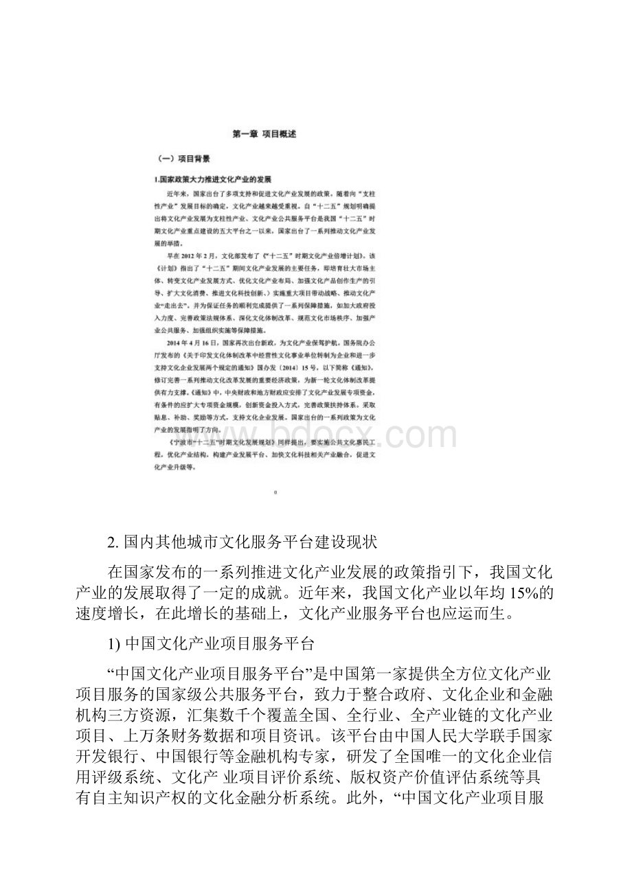 文化服务平台建设方案详细版doc 49页.docx_第2页