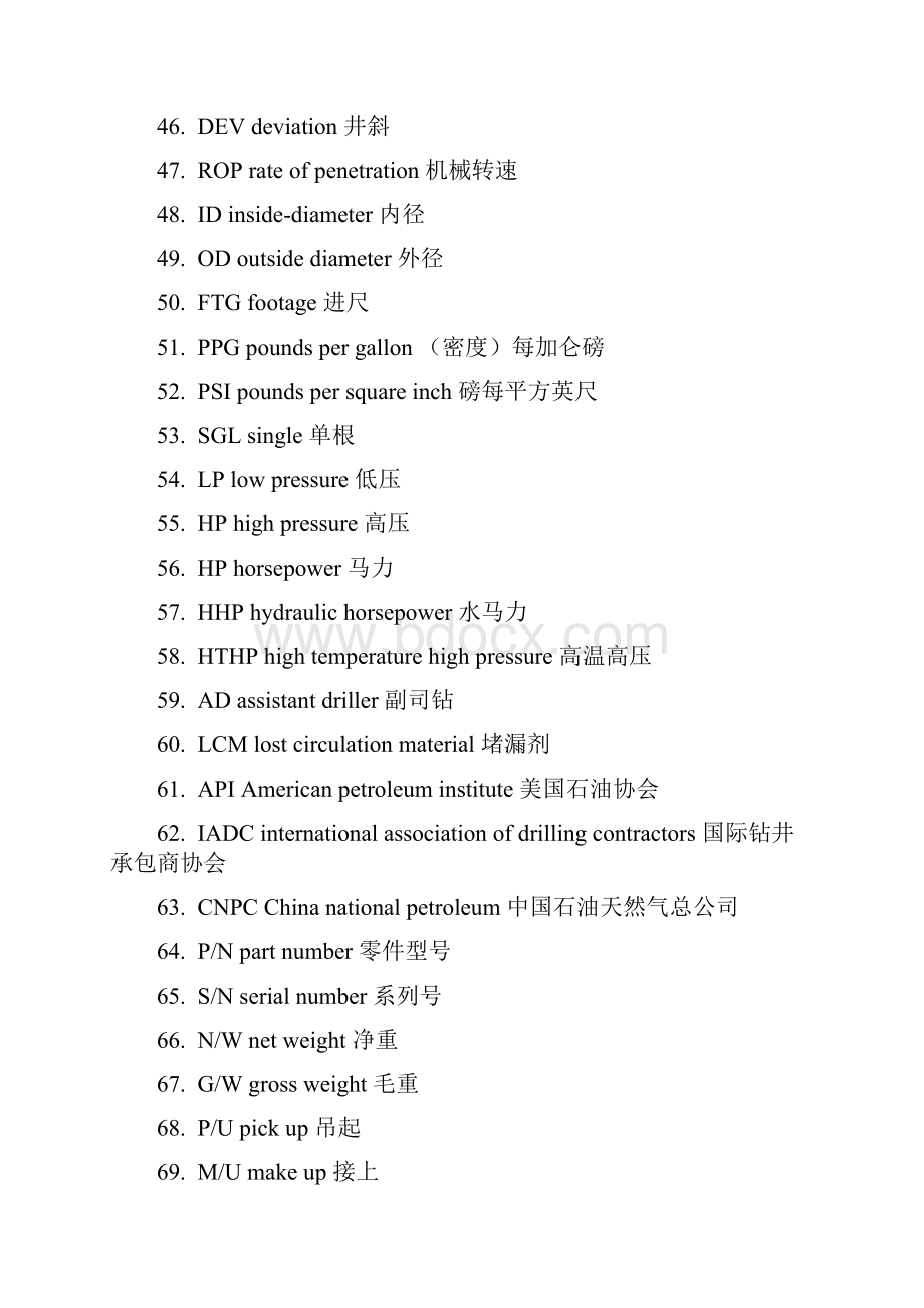 常用钻井英语缩写.docx_第3页