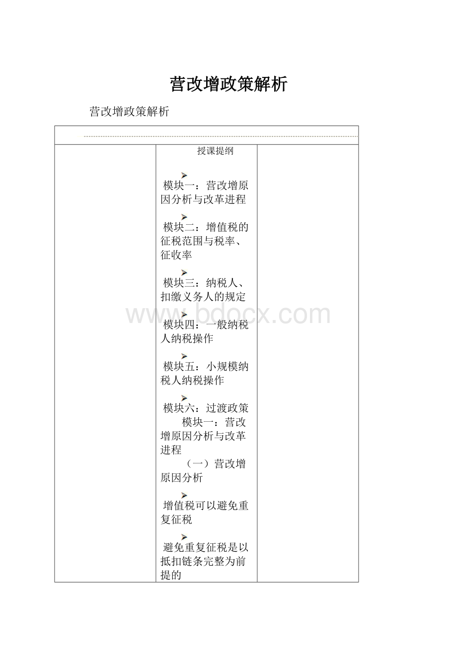 营改增政策解析.docx_第1页