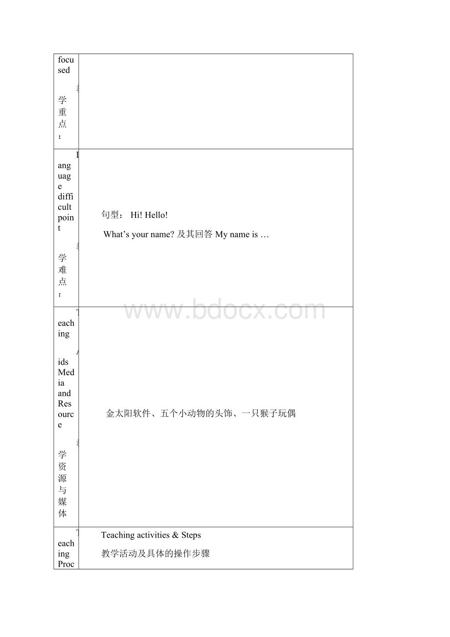 小学一年级第一册口语教案.docx_第2页