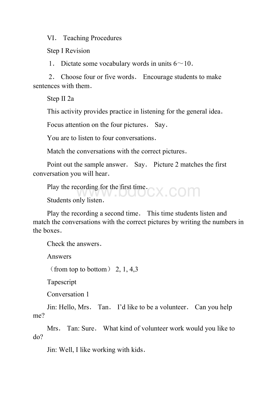 九年级英语教案Review of units 610新目标2.docx_第2页