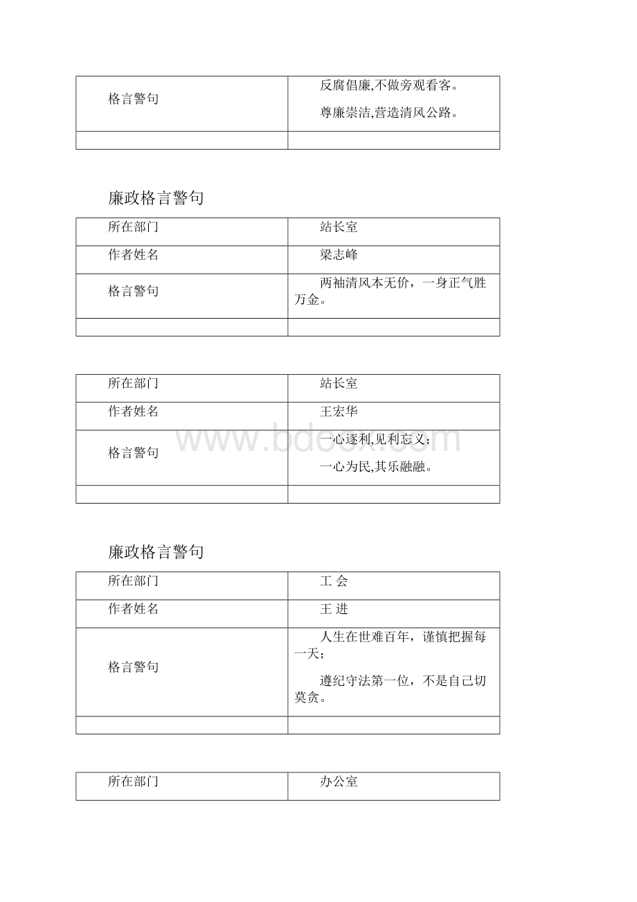 勤政廉政警句格言.docx_第2页