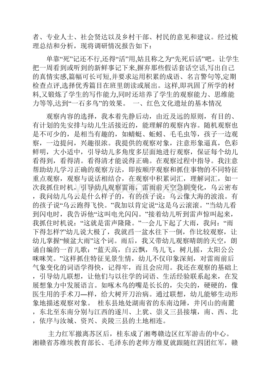 精选县红色文化遗址保护与发展调研报告word范文.docx_第2页