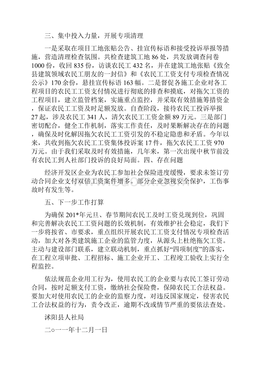 建筑领域农民工工资情况汇报.docx_第2页