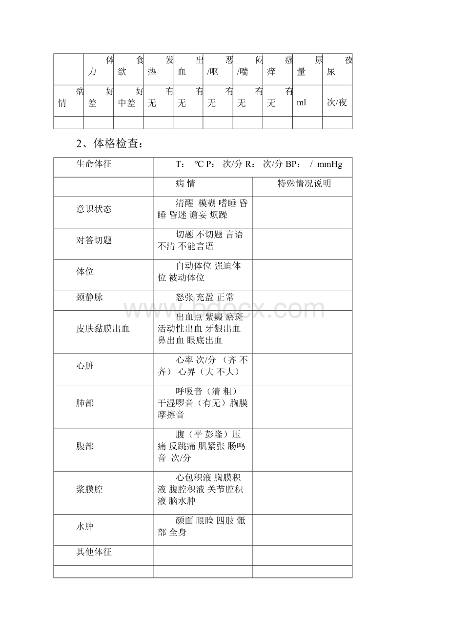 血透门诊病历模板.docx_第3页