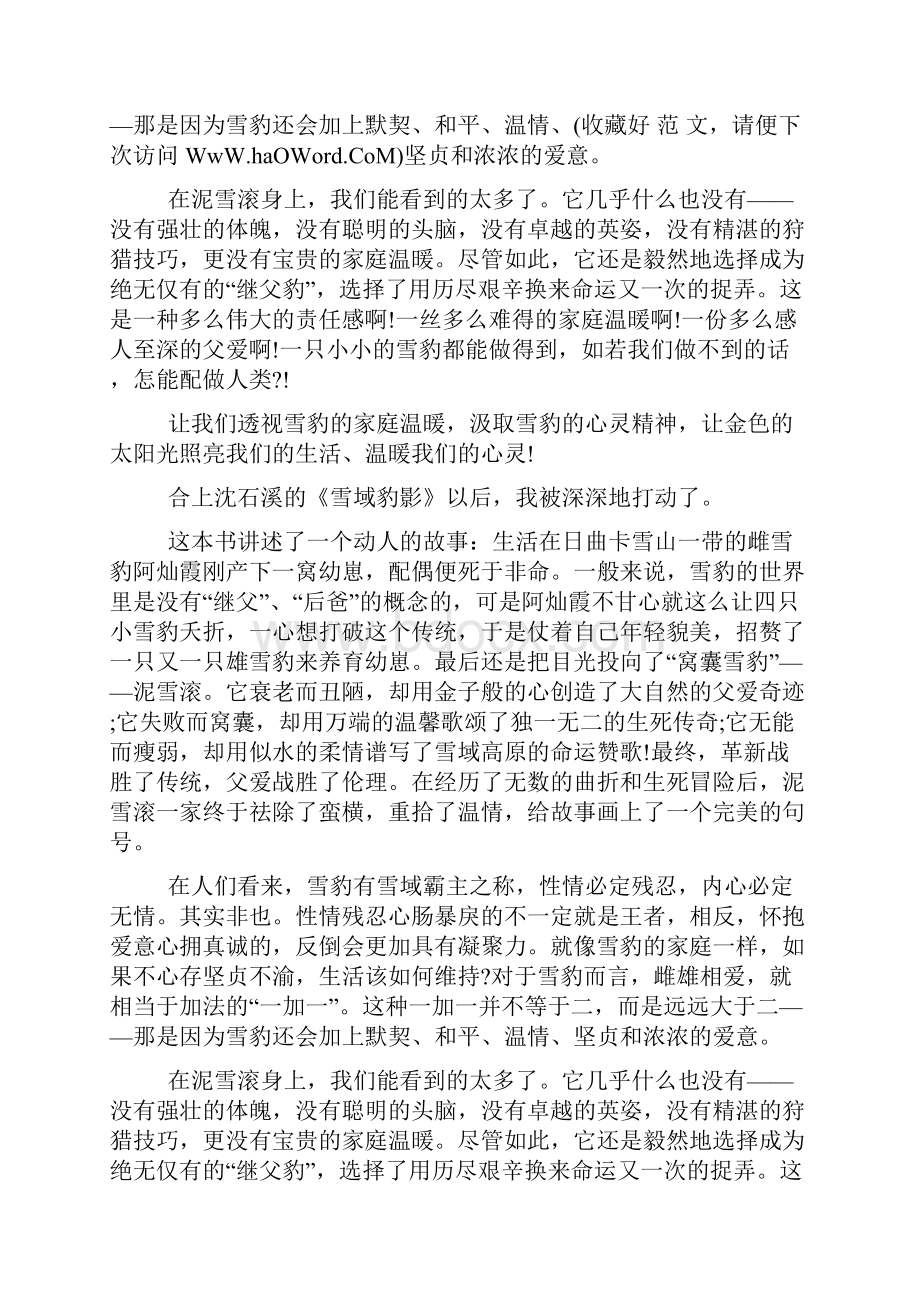 《情豹布哈依》读书笔记精选多篇.docx_第3页