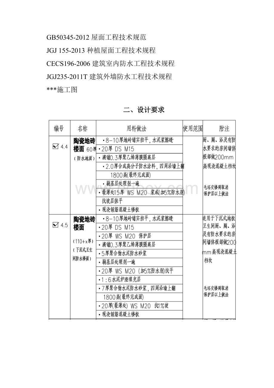 房建项目防水施工方案设计.docx_第2页