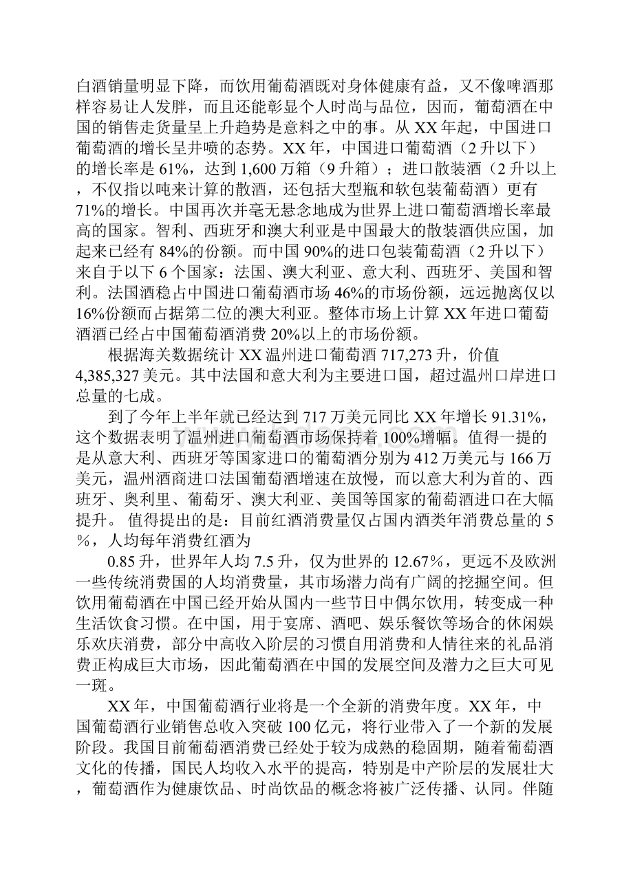 葡萄酒商业计划书doc.docx_第2页