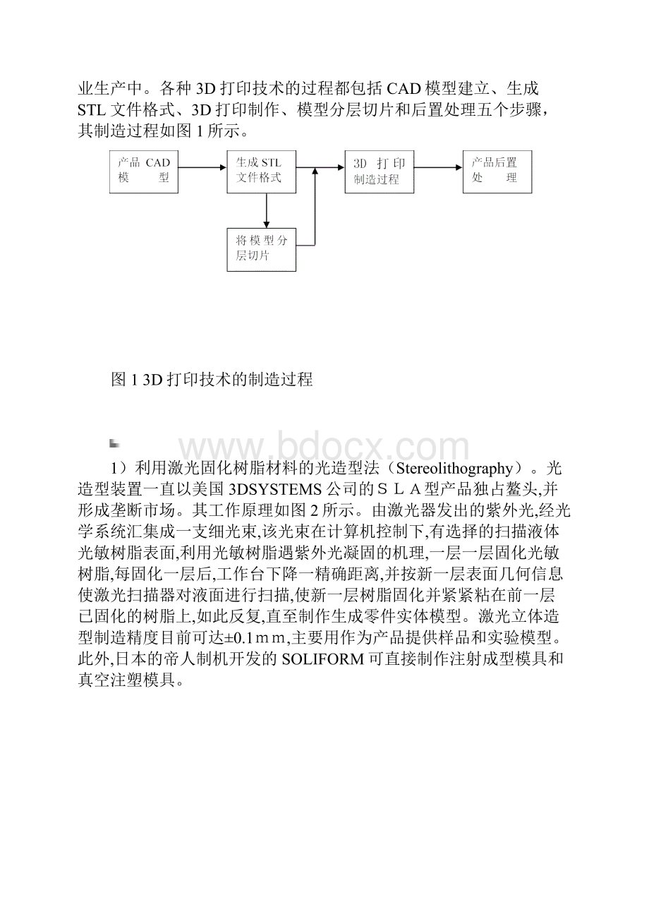 3D打印技术的应用毕业论文.docx_第3页