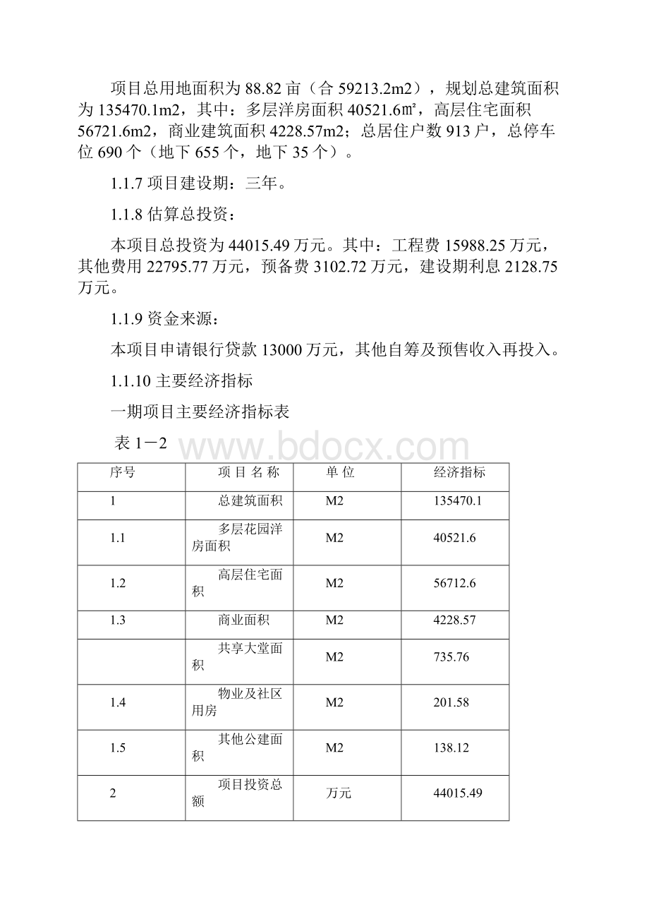 商住小区建设项目可行性研究报告.docx_第2页