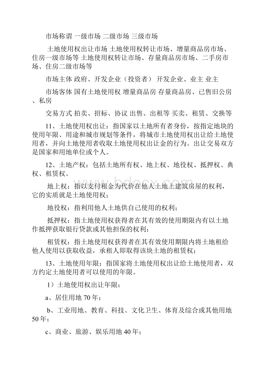 房地产基础知识新手必看说课材料.docx_第3页