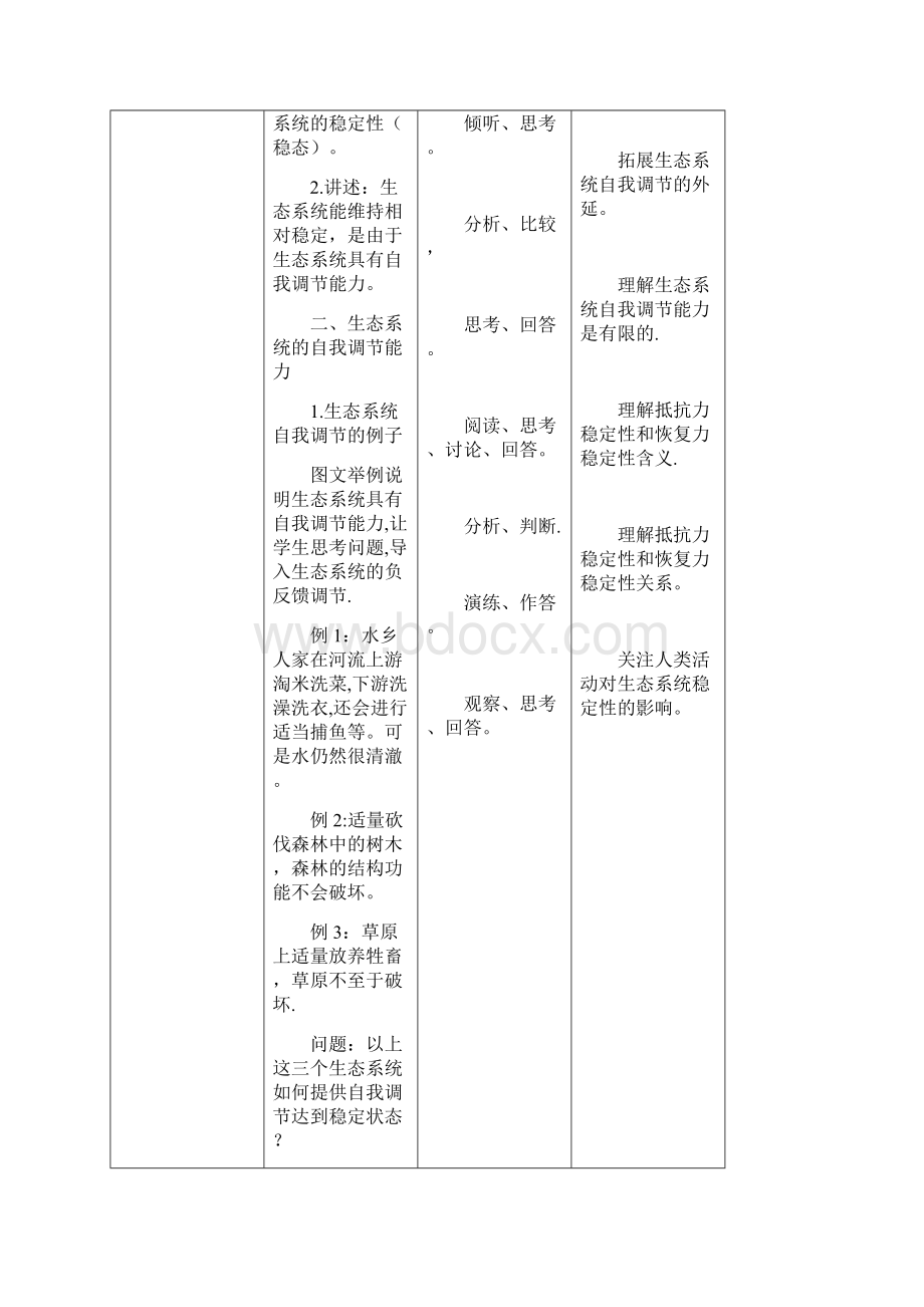 高中生物3 第5章第5节生态系统的稳定性 教案教师版.docx_第3页