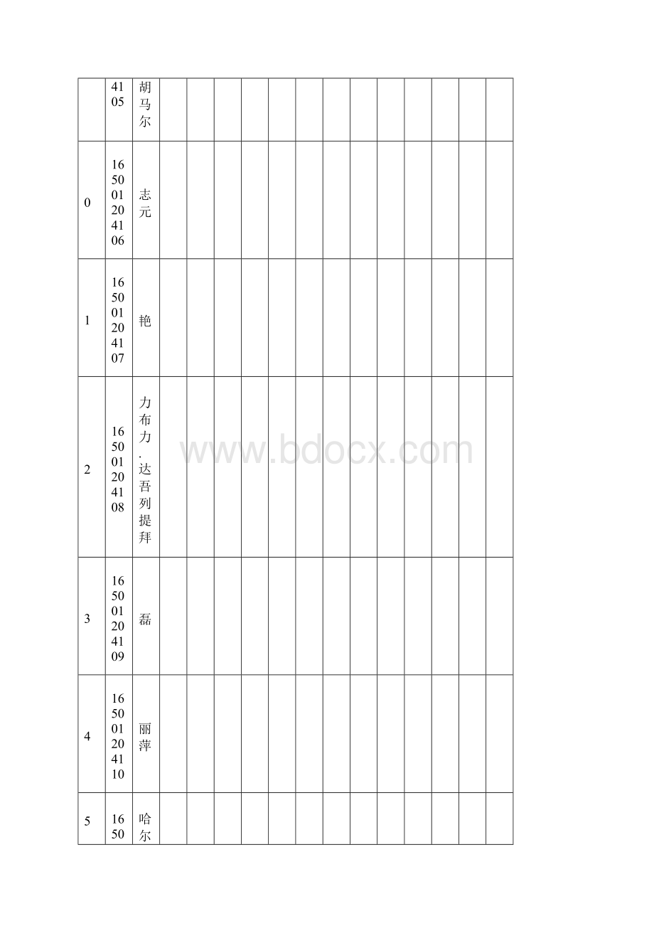 青河电大老生学年第一学期期末课程选课报考表.docx_第3页