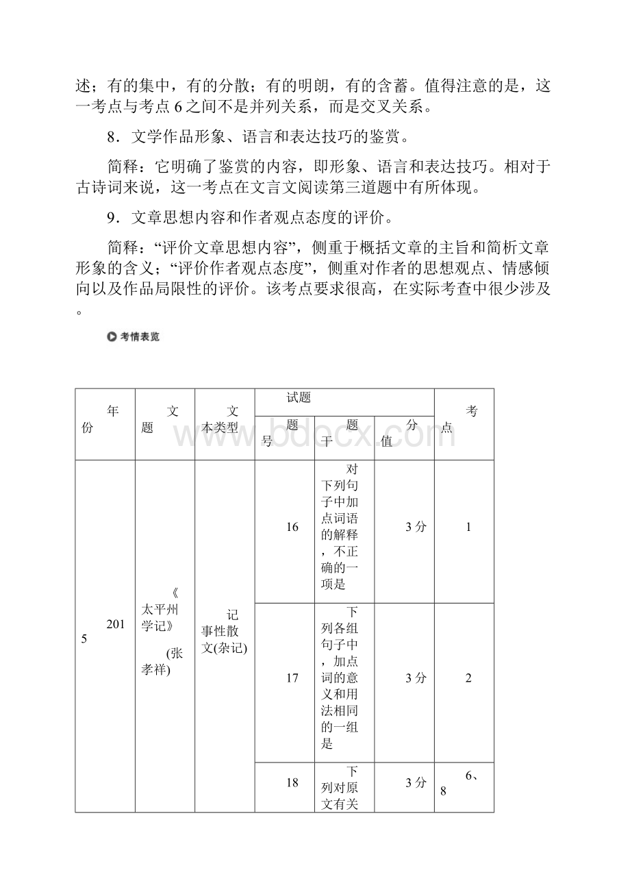 高考语文总复习专题十一文言文阅读Ⅱ讲义.docx_第3页