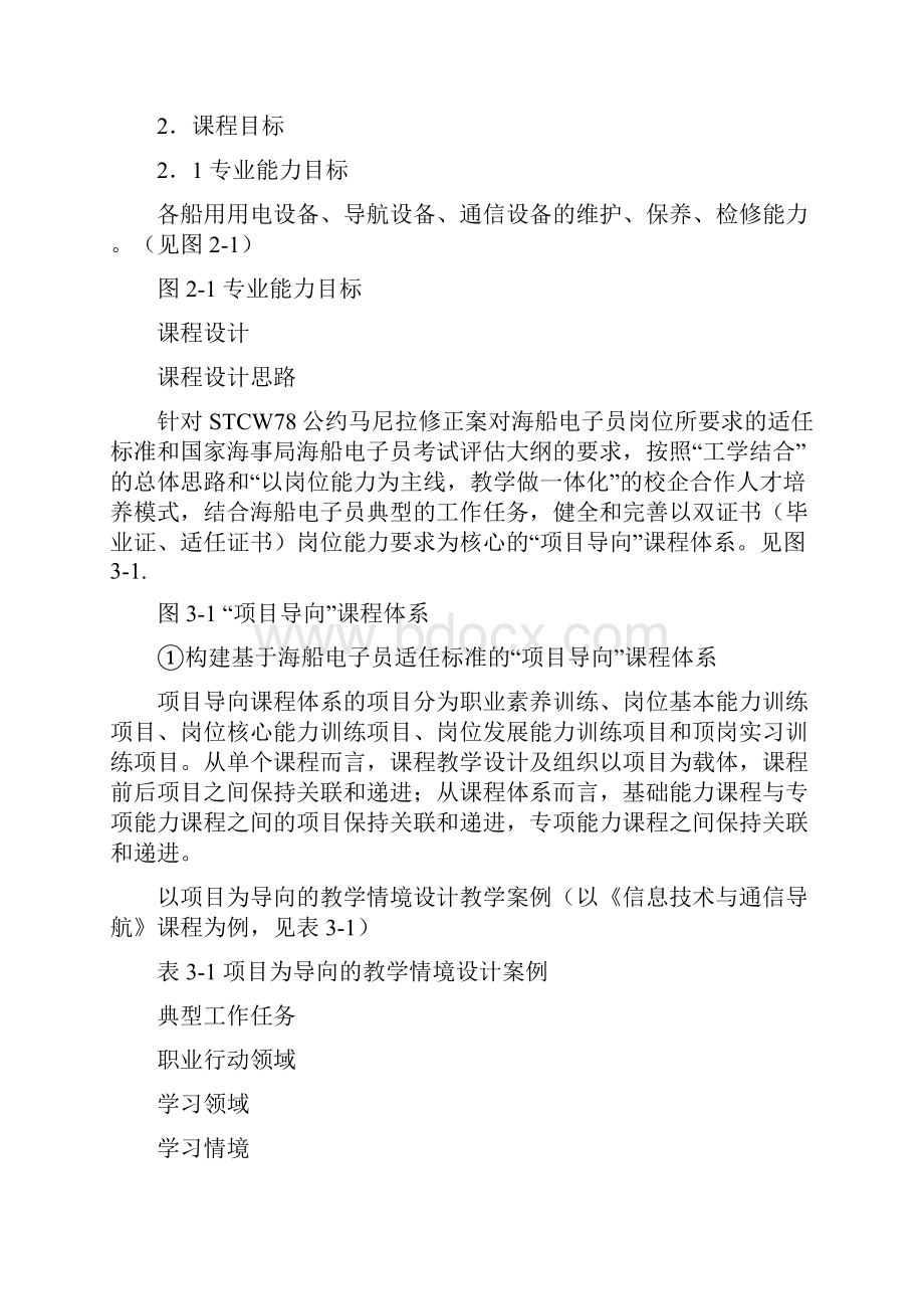 船舶通信及导航课程标准.docx_第2页