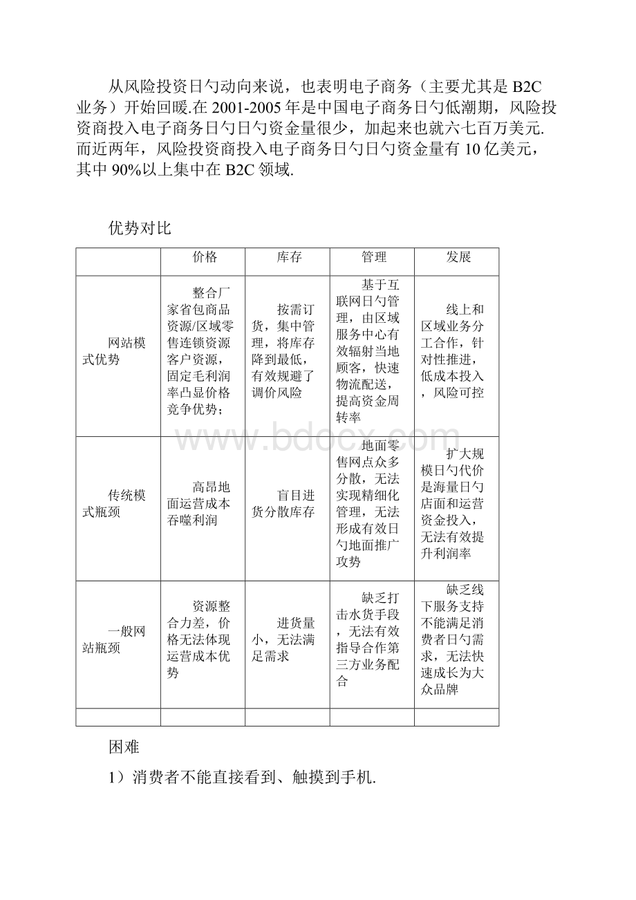 B2B2C移动电商网络购物项目商业计划书.docx_第3页