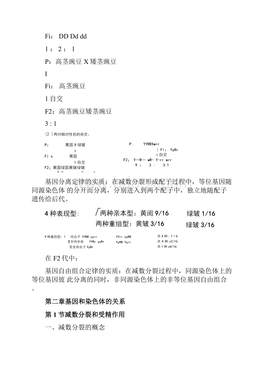 高一生物下学期知识点汇总.docx_第3页