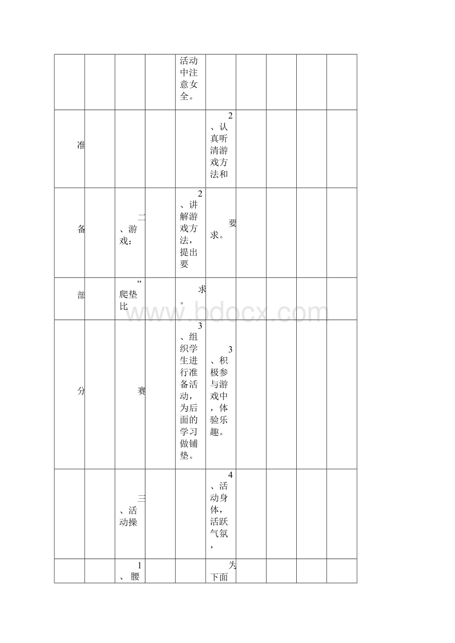 二年级体育与健康单元教学设计之低平衡木单元.docx_第2页