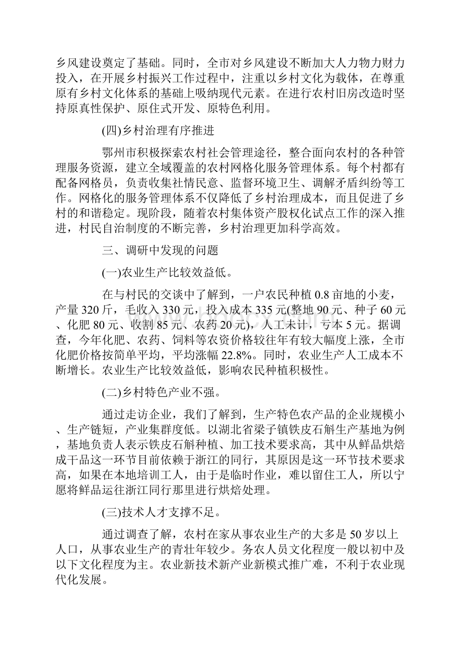 大学生乡村振兴调研报告范文3000字.docx_第3页