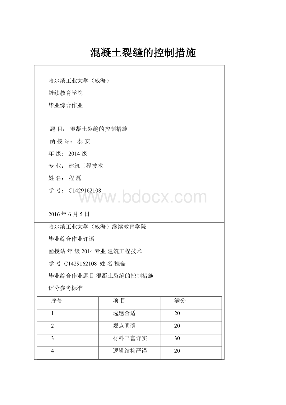 混凝土裂缝的控制措施.docx