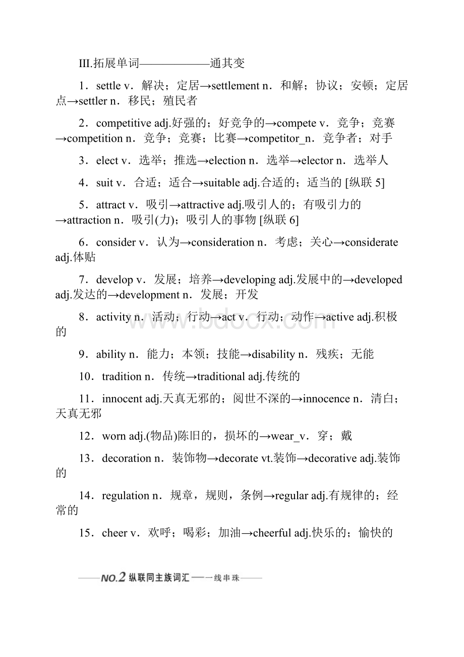 备考资料届高考英语一轮复习选修7学案Module 2Highlights of My Senior Yeardoc.docx_第3页