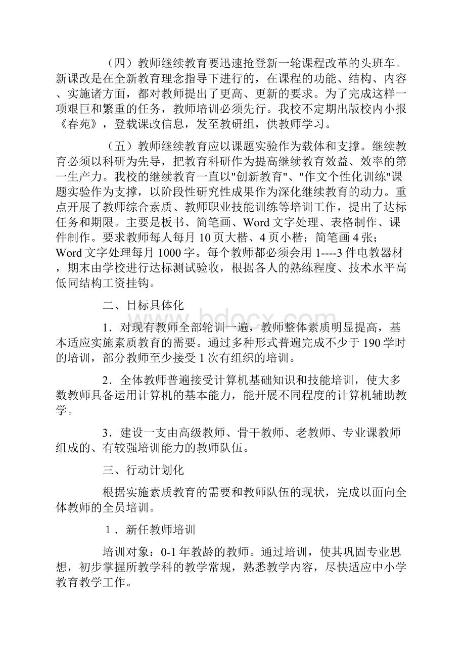 校本培训总结汇总八篇.docx_第2页