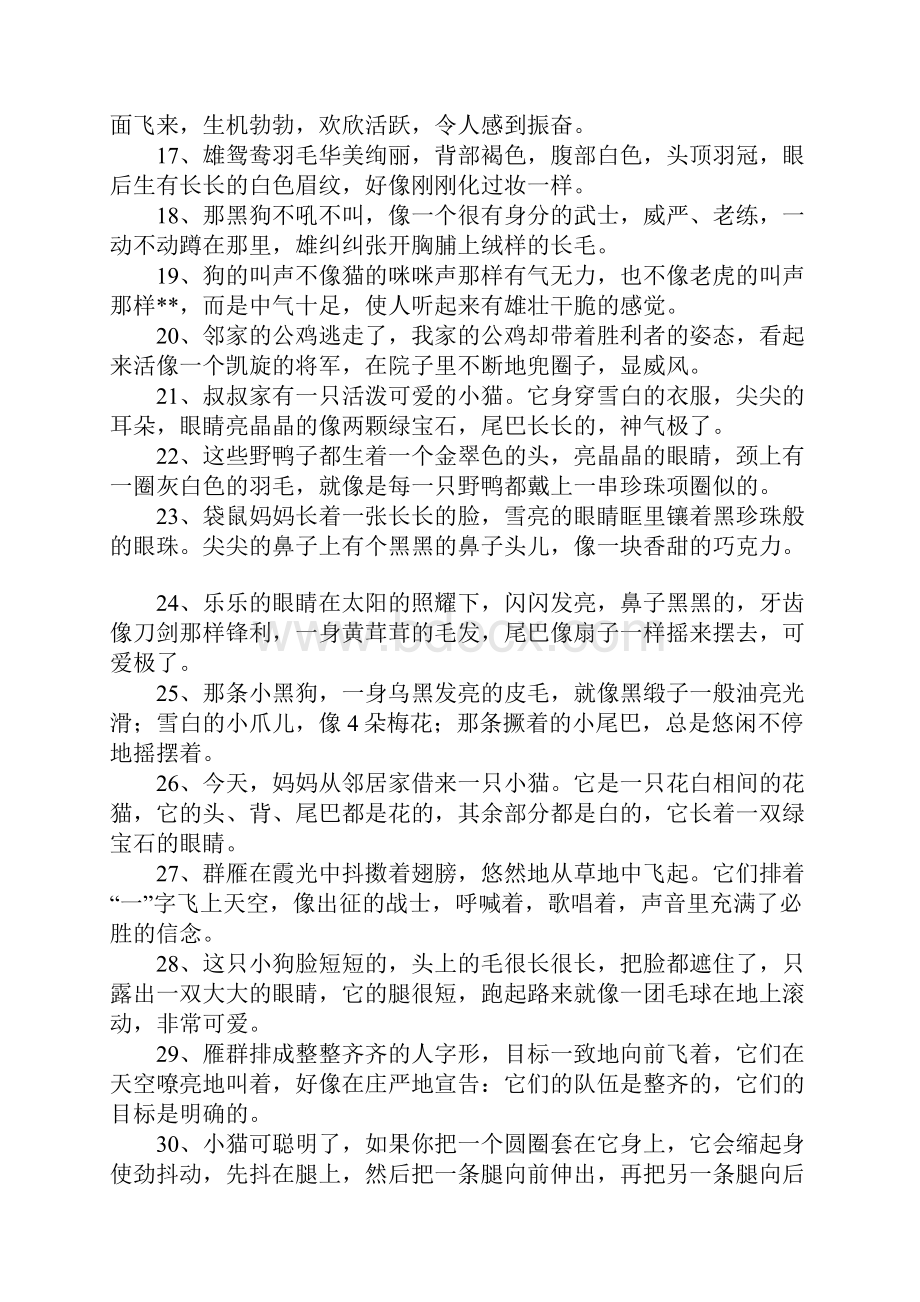 动物故事好词好句.docx_第2页