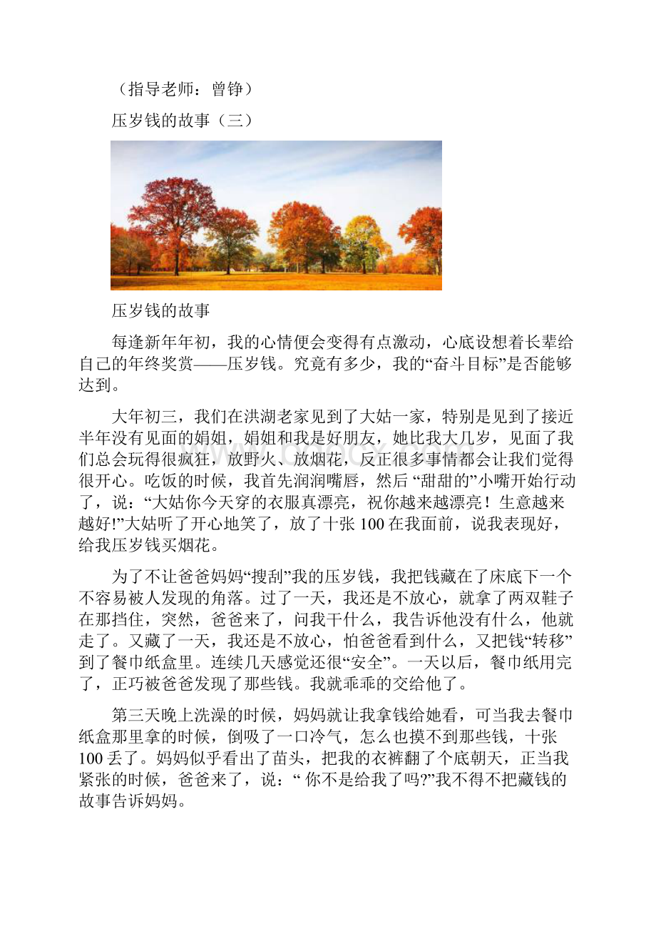 压岁钱的故事共10篇.docx_第3页