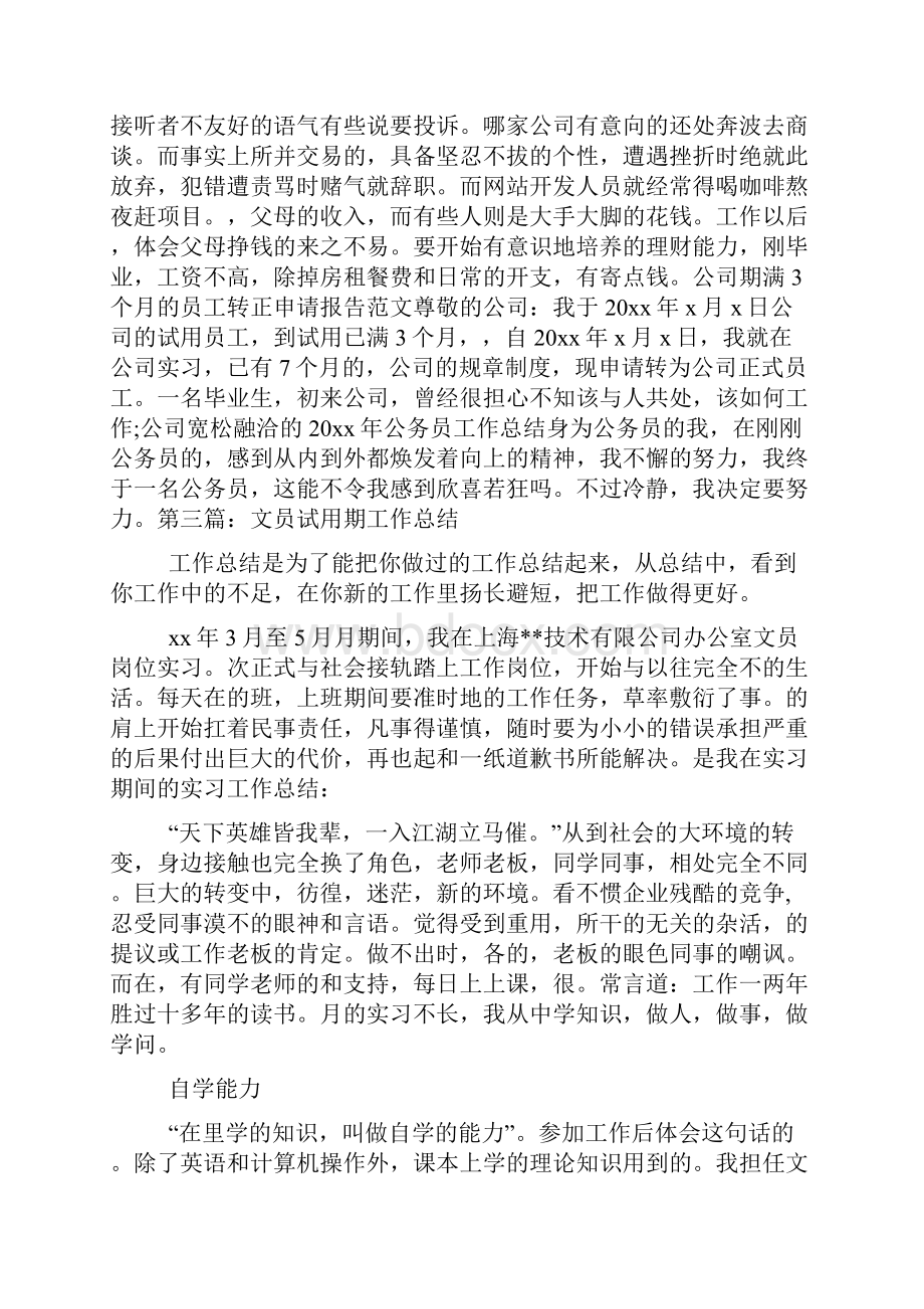 文员试用期工作总结.docx_第2页