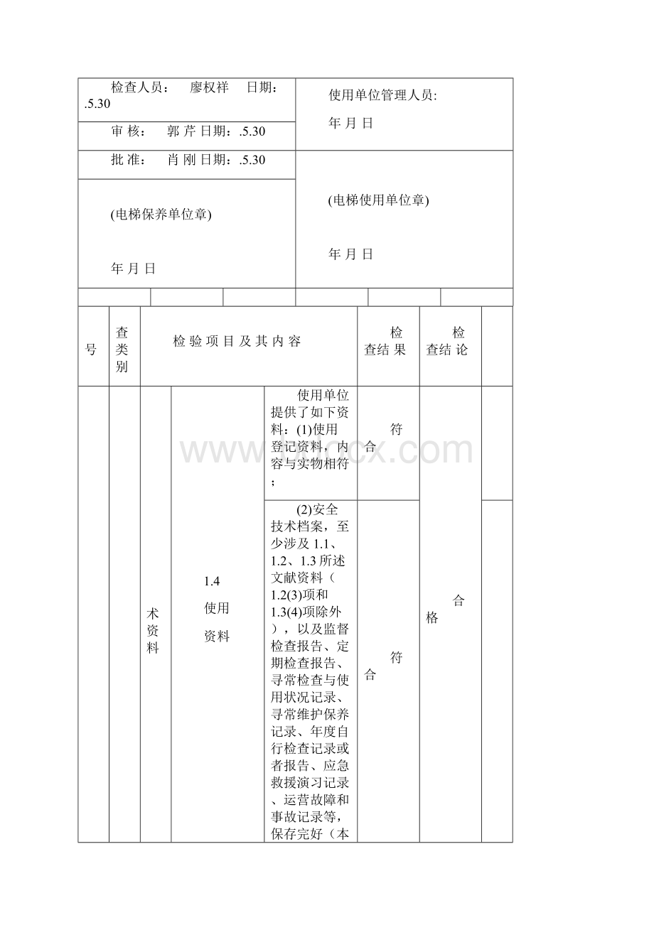 电梯年度检查报告样本.docx_第3页