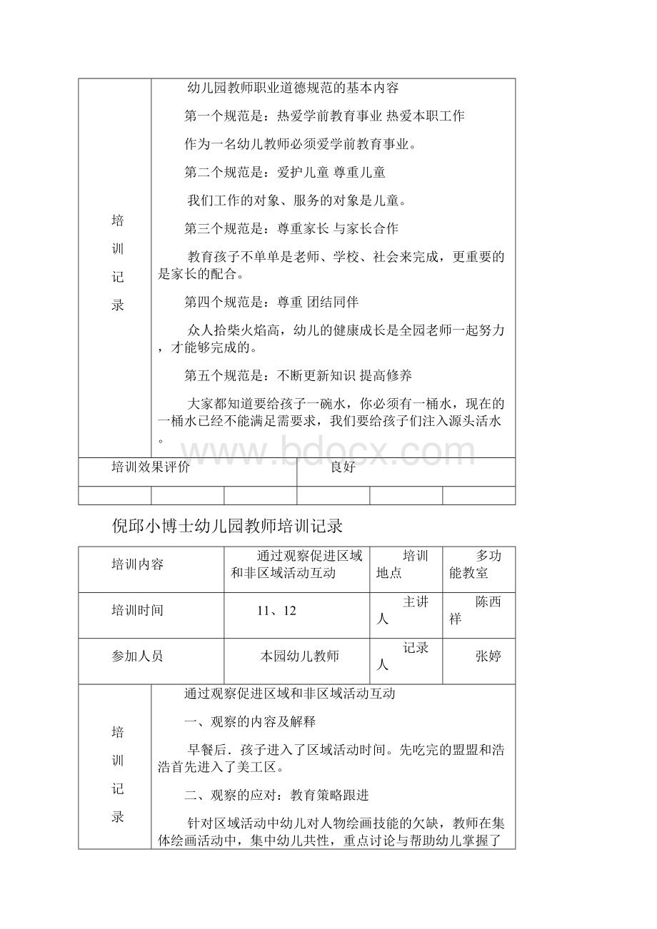 幼儿教师培训记录 4.docx_第3页