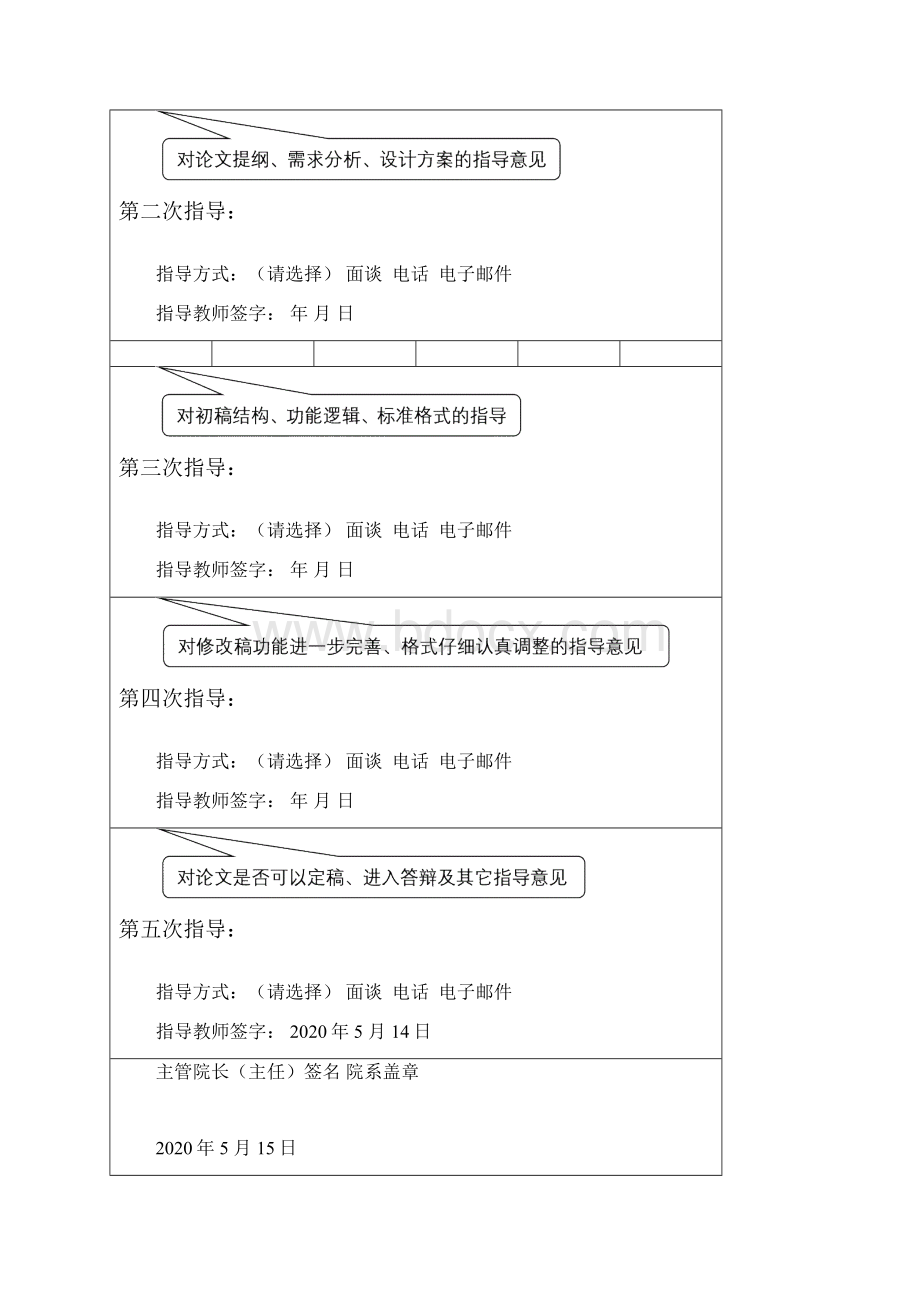 如何填写毕业论文任务书等前置部分表格.docx_第3页