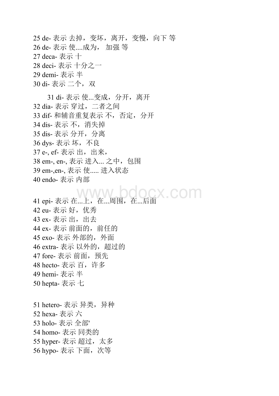 中学英语单词前后缀精编.docx_第2页