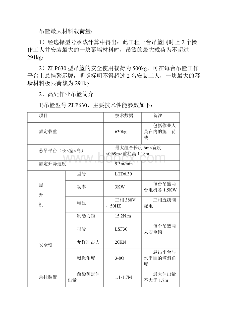 吊篮施工技术方案.docx_第2页