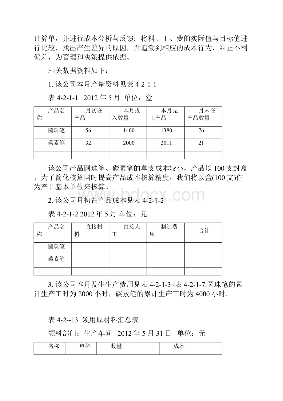 成本会计实务品种法核算.docx_第2页