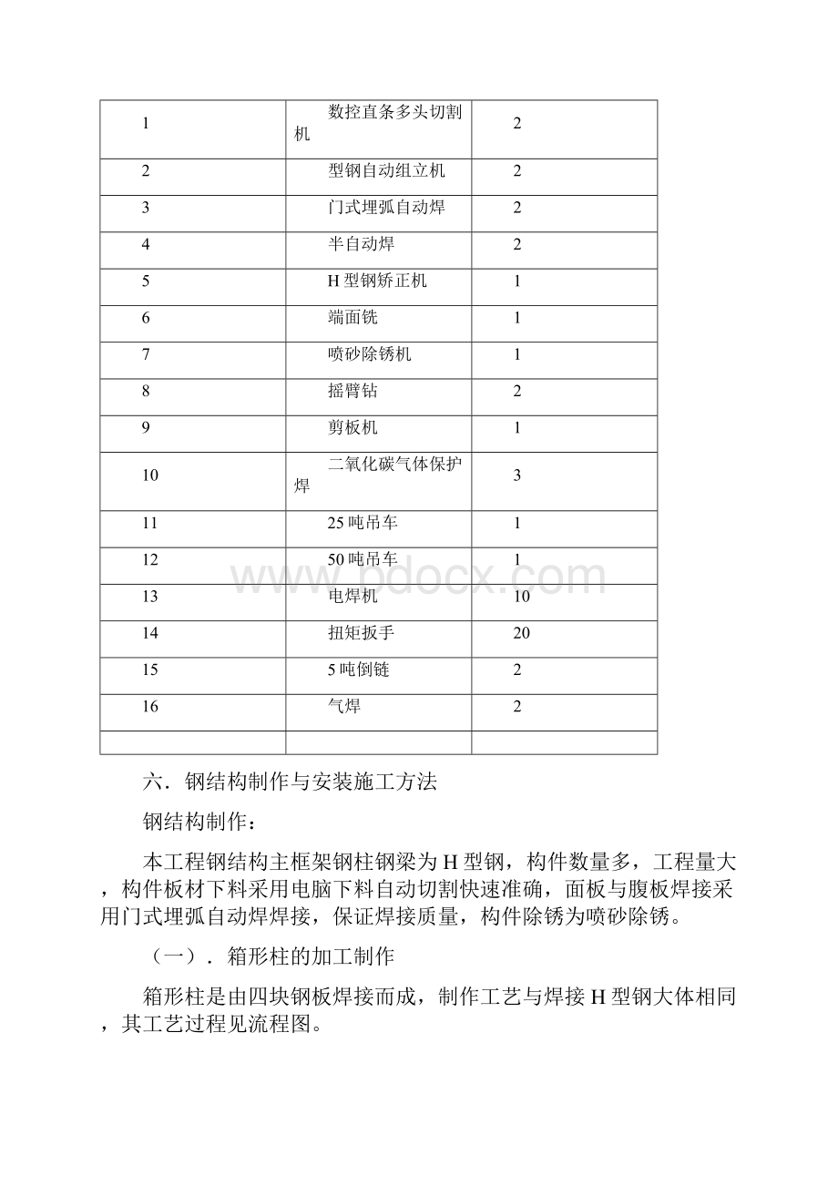 干粉砂浆生产线施工安全防护技术措施方案.docx_第3页