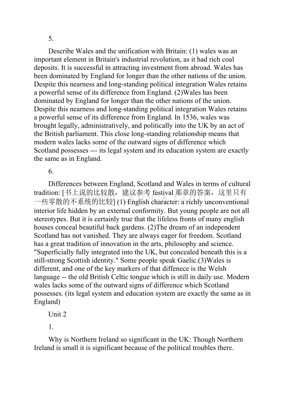 英语国家社会与文化入门 课后题答案之欧阳结创编.docx_第3页