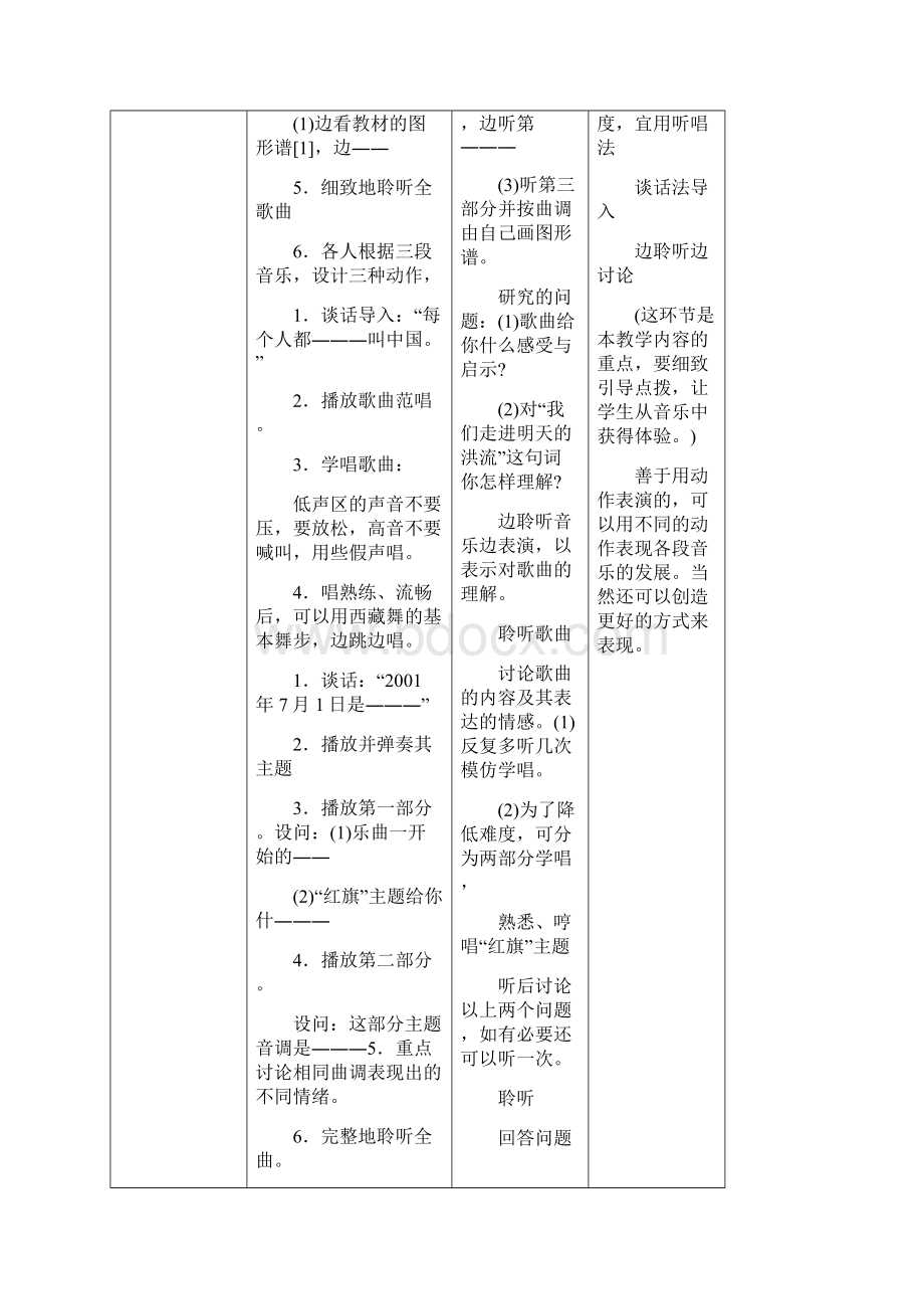 新人音版小学音乐三年级下册教案.docx_第2页