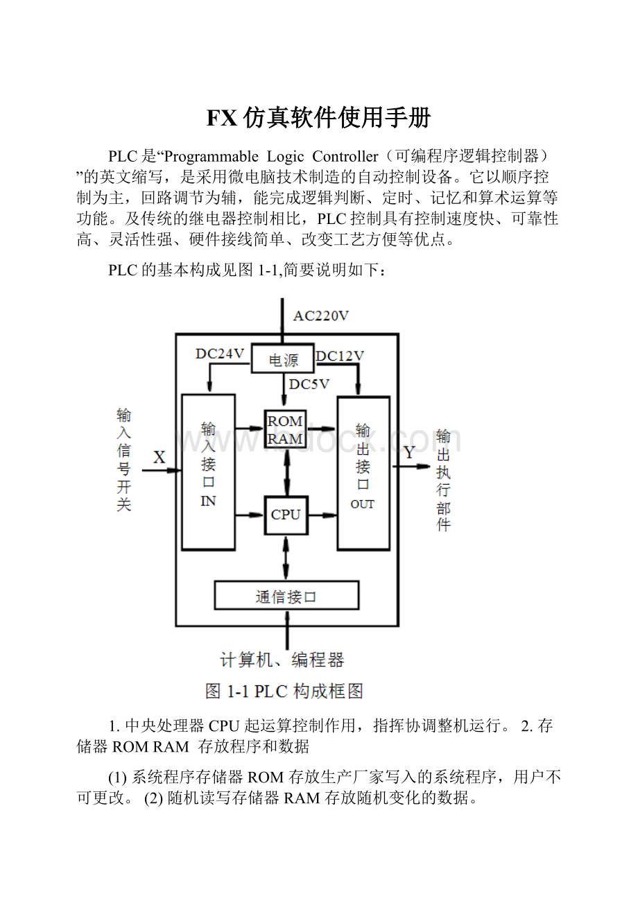 FX仿真软件使用手册.docx