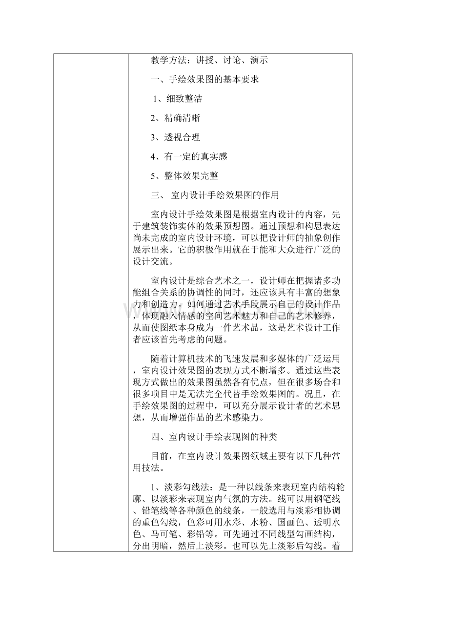 手绘表现技法教案.docx_第2页