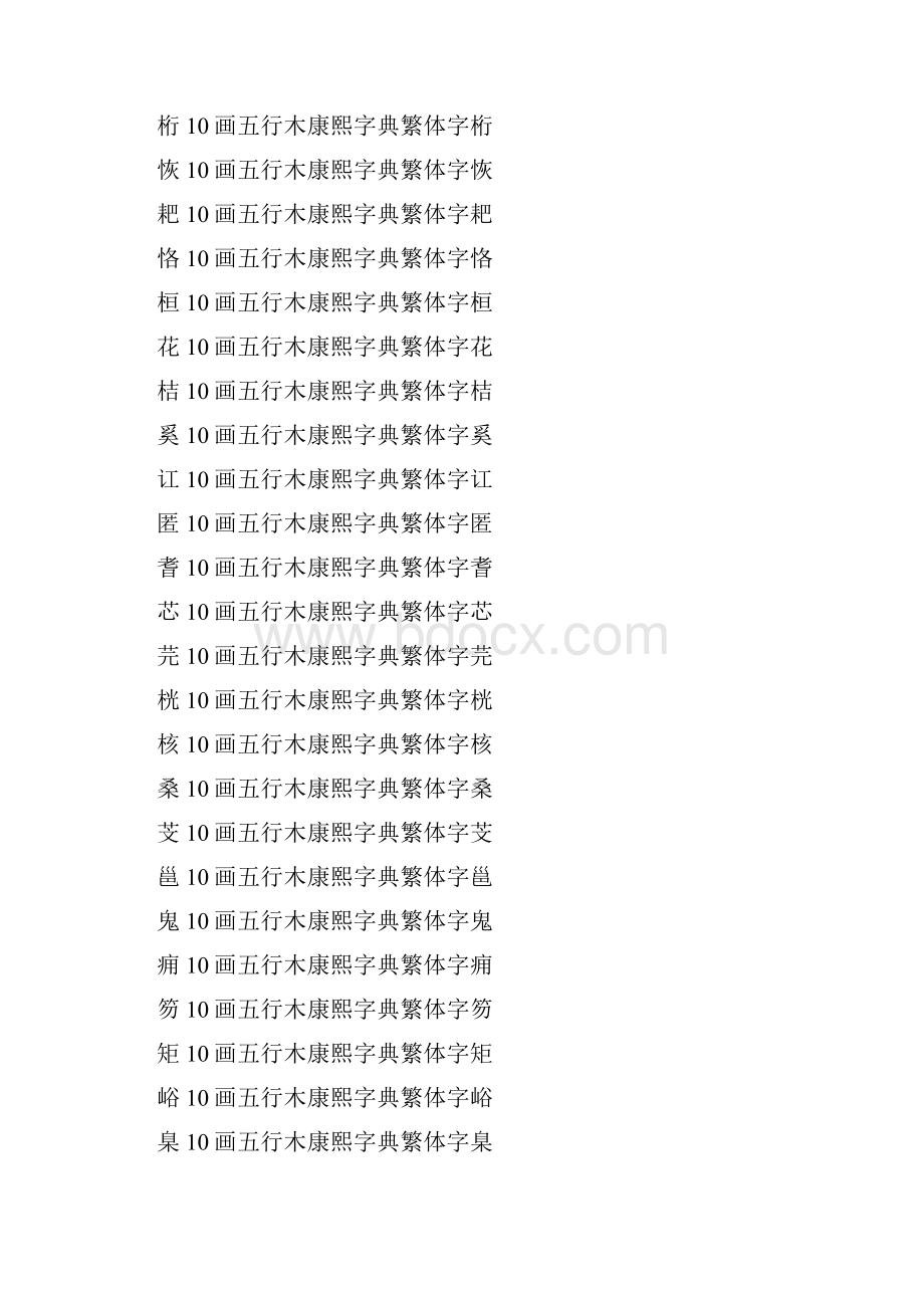 属木10画的字五行属木10画的字大全.docx_第3页