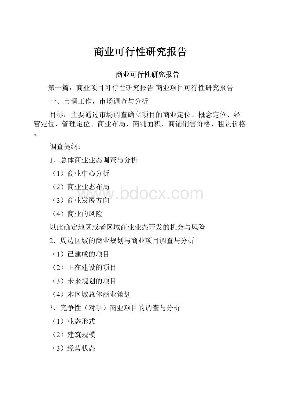 商业可行性研究报告.docx