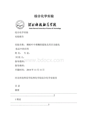 综合化学实验.docx