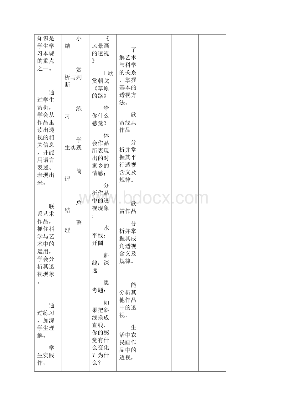 湘教版美术七年级下册教案 全册.docx_第3页