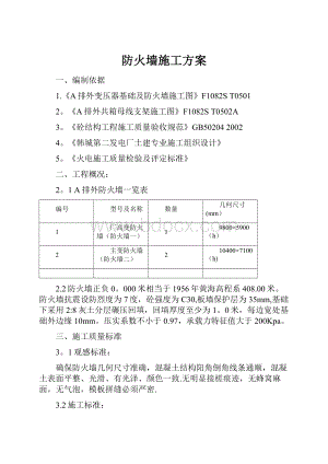 防火墙施工方案.docx