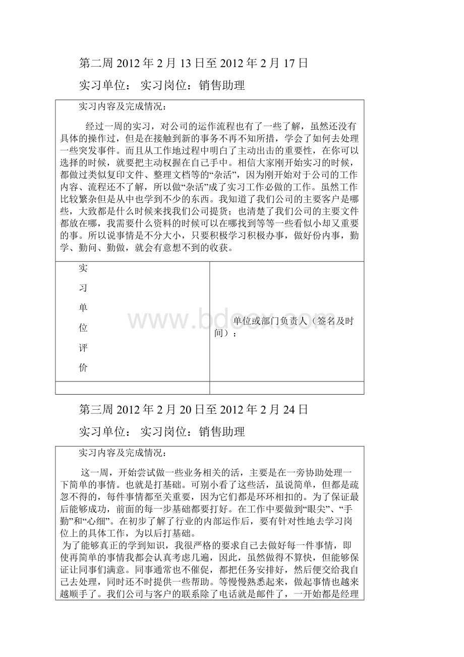 销售助理实习周志.docx_第2页